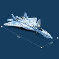 SU-57 Heavy Fighter 1456PCS