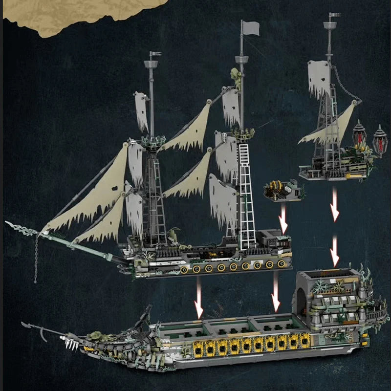 Flying Dutchman Warship 5865PCS