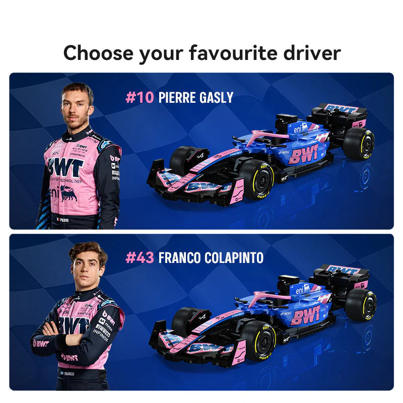 Gobuildit Alpine F1 Team Car 302PCS