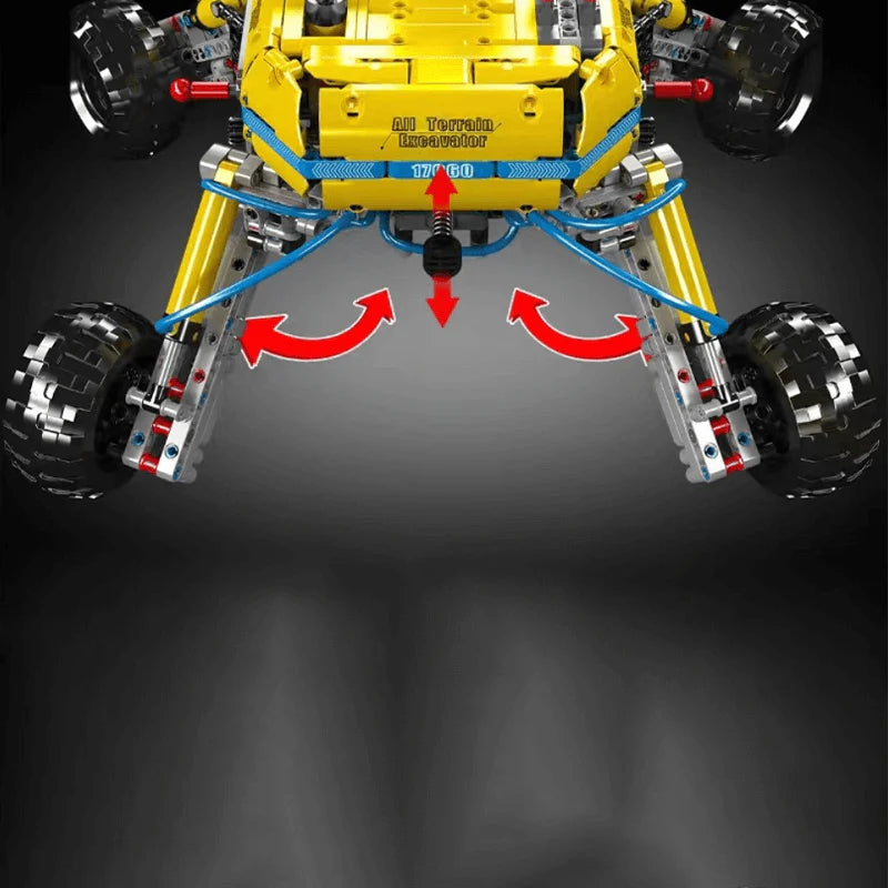 All Terrain Excavator 1392PCS