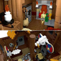 The Vikings House 3129PCS