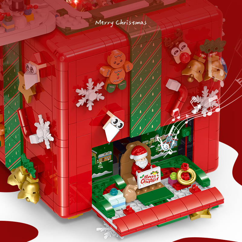 Christmas Treasure Vault 2656PCS