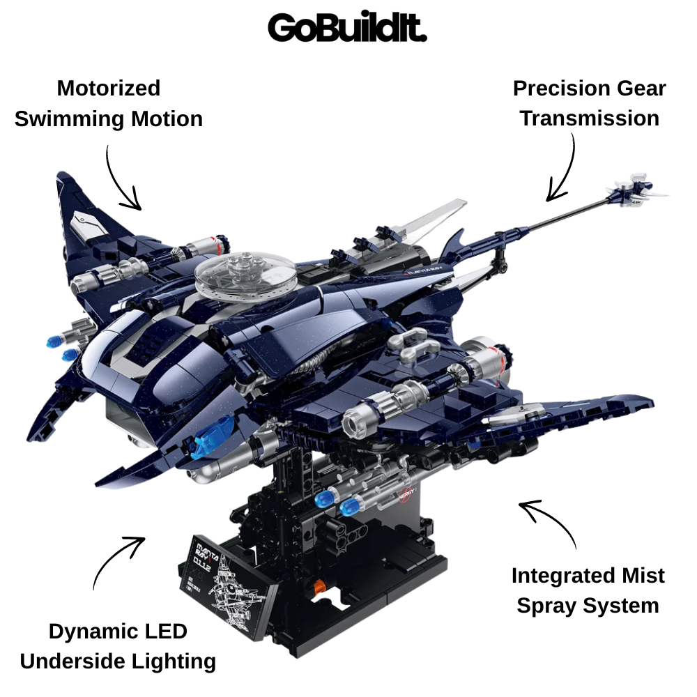 Mechanical Manta Ray 930PCS