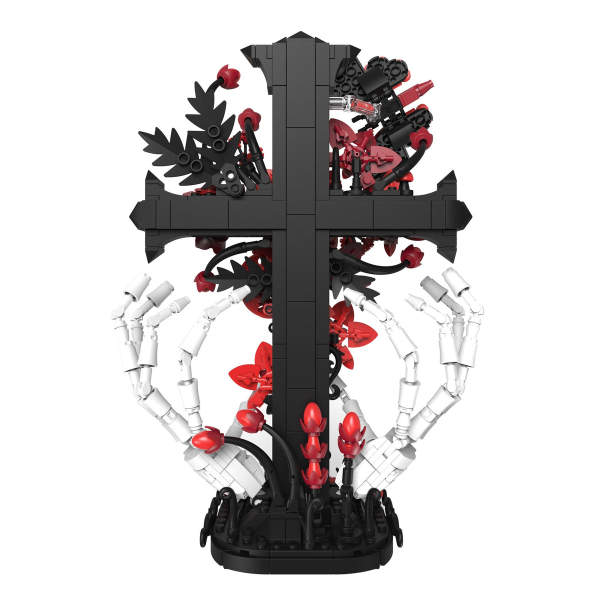 Gothic Rose Cross 901PCS