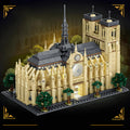Notre Dame Cathedral Iconic Gothic 1758PCS