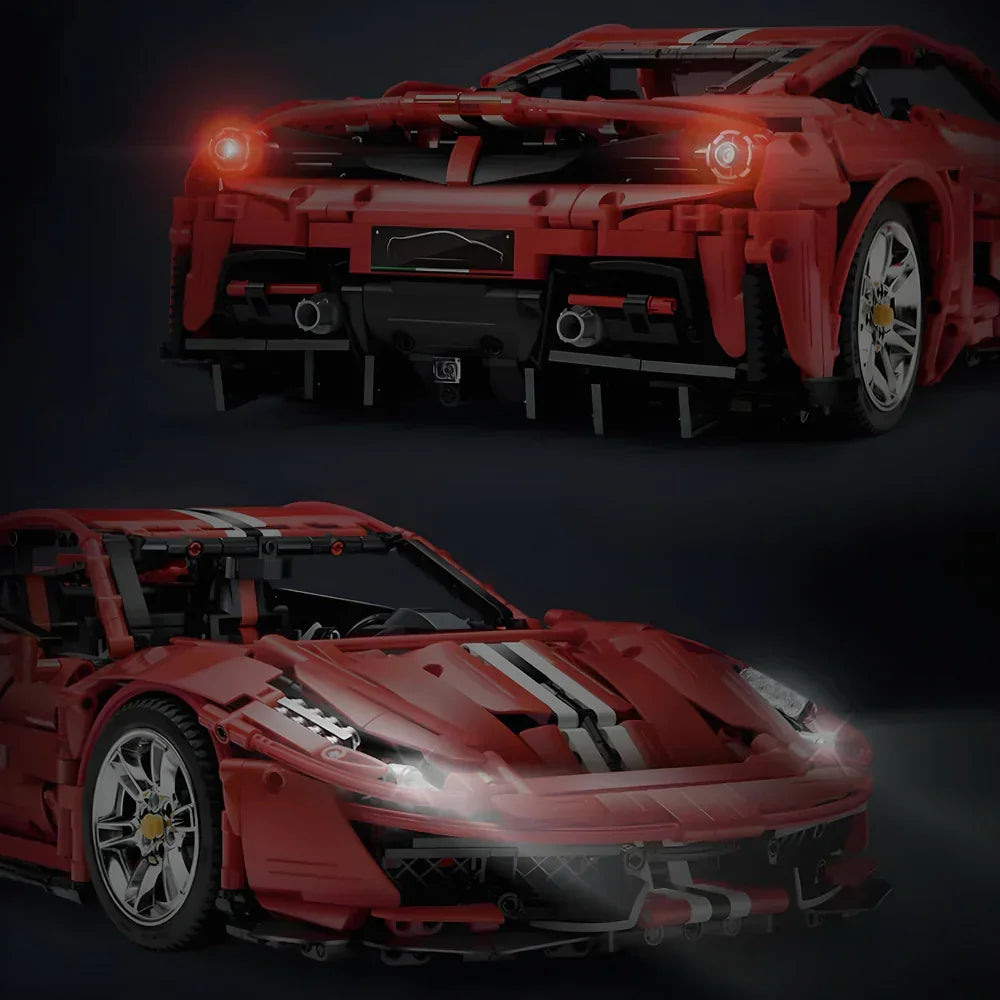 red Italian Performance Supercar