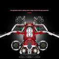 Scarlet Battle Starship 1107PCS
