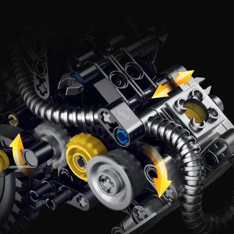 Off-Road Scrambler Motorcycle 510PCS