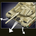 Motorized Leopard2 Tank 1091PCS