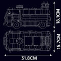 Vintage Travel Van 2055PCS