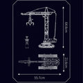 The Tower Crane 1731PCS