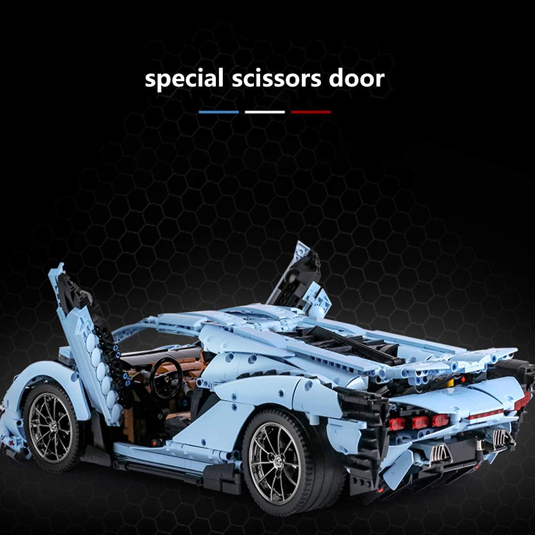 Bull Blue Italian Hypercar 3819PCS
