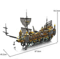 Silent Mary Wrecked Pirate Ship 4147PCS