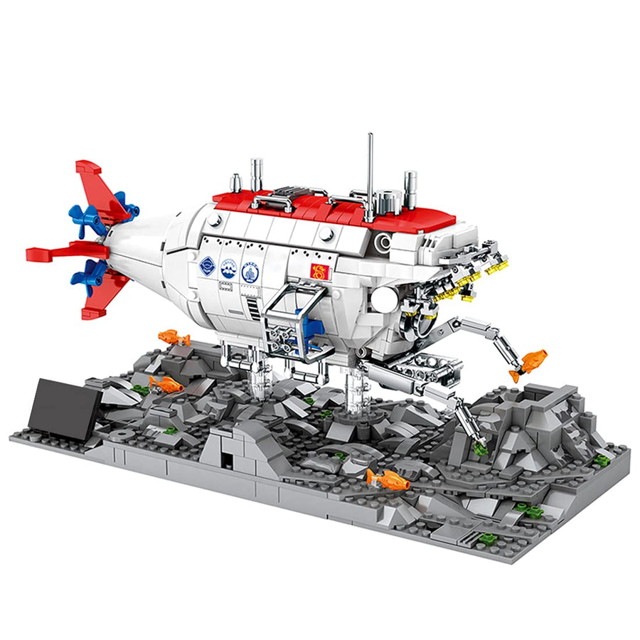 Manned Deep Ocean Submarine 1024PCS