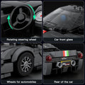 Mini Bricks Italian Pista Supercar 360PCS