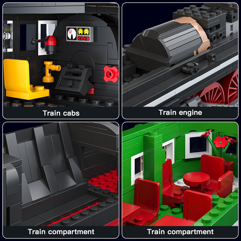 Motorized HXN Train 1090PCS