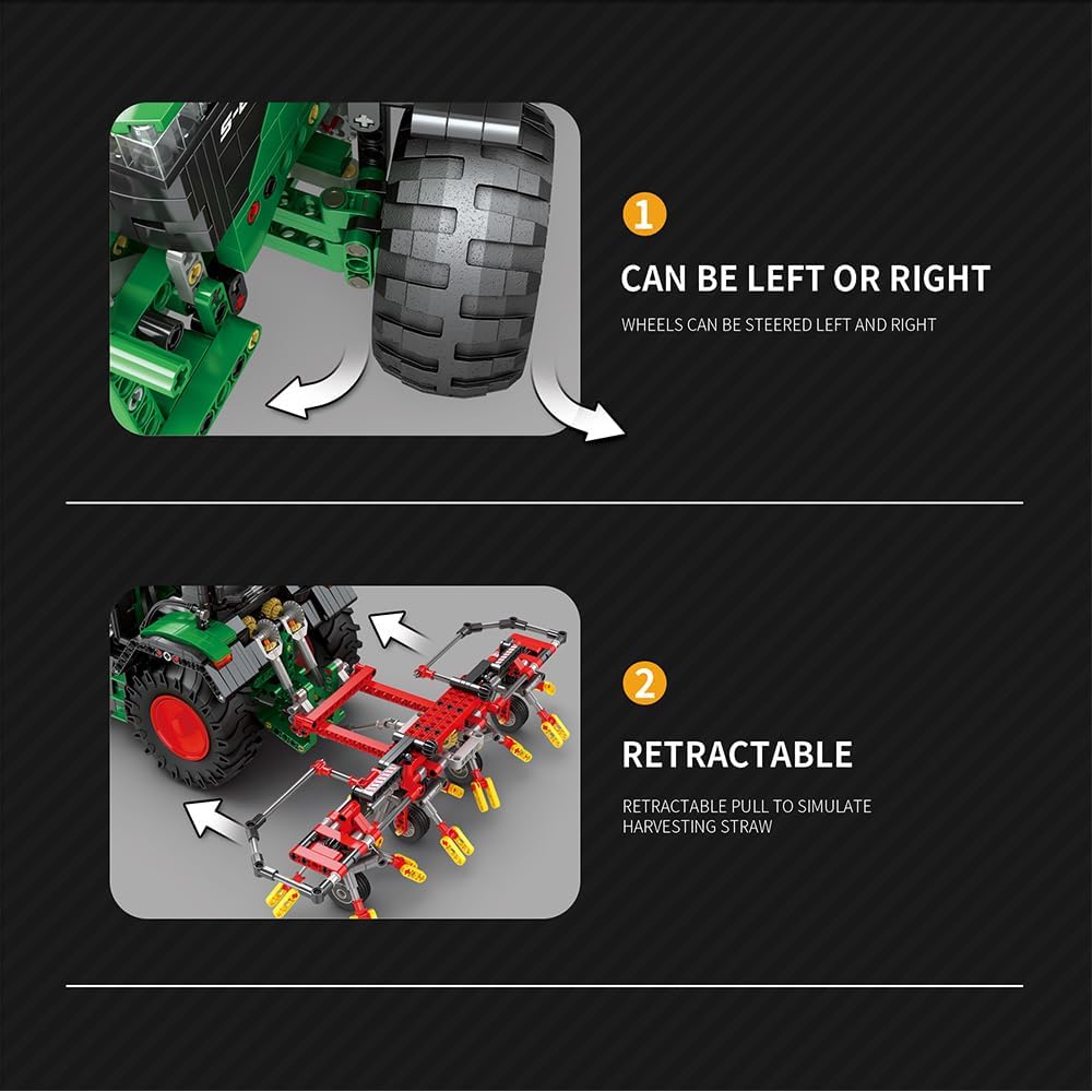 Classic Farm Tractor | 1828PCS