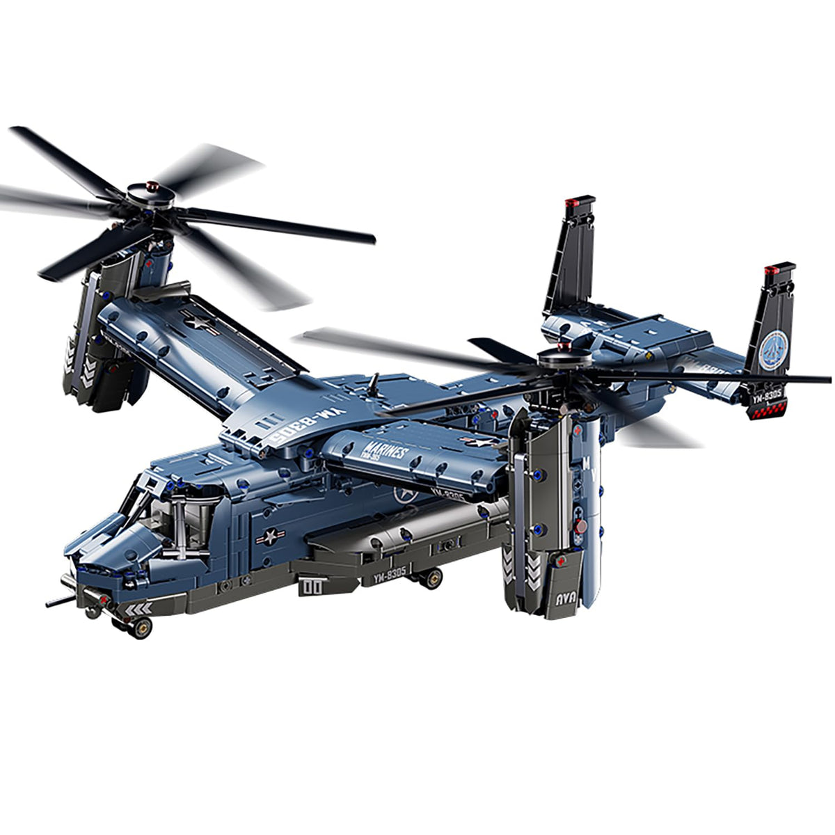 Dual Rotor Aircraft 1486PCS – GoBuildit