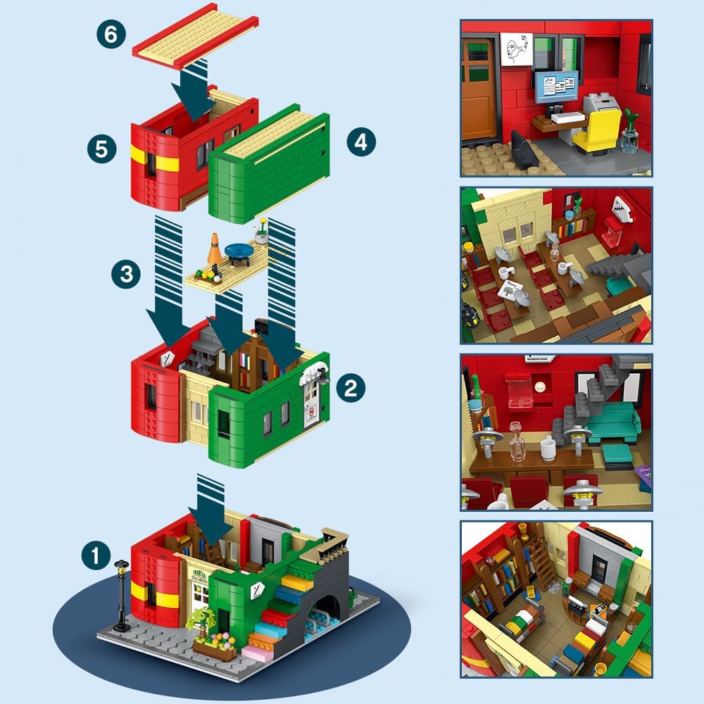 The Colorful Library 2143PCS