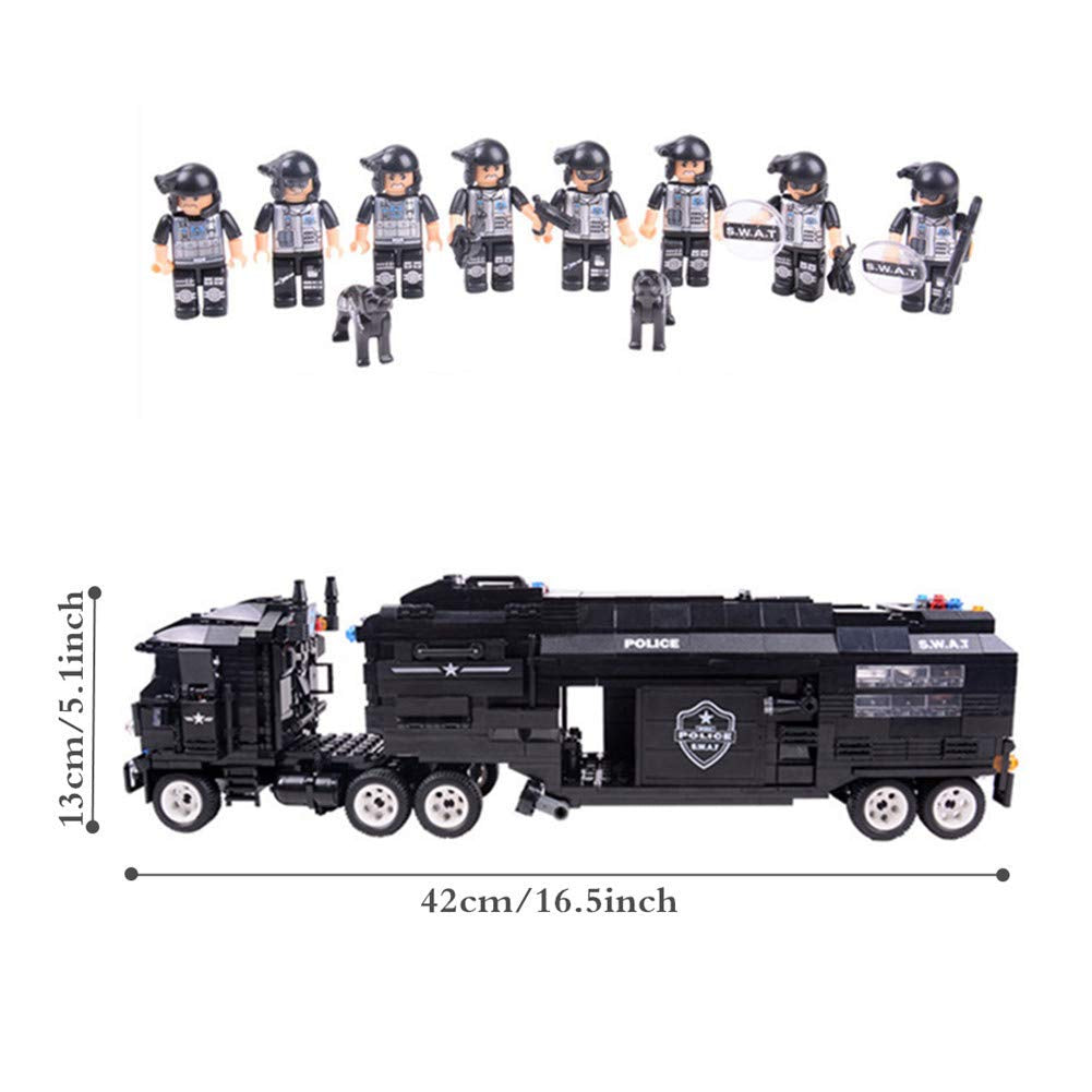 Swat Force Police 1413PCS