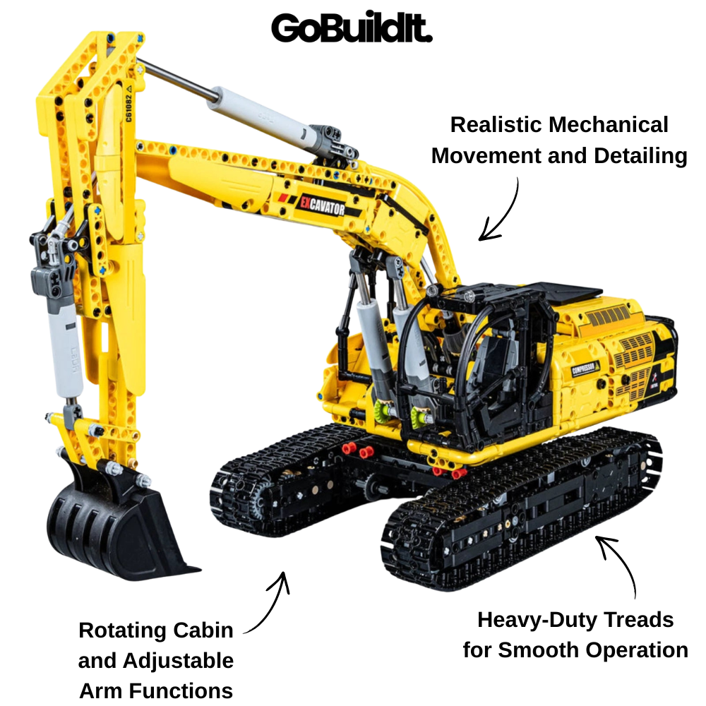Full Function Excavator 1702PCS