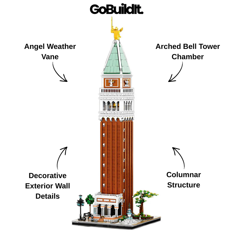 Venetian Bell Tower 3902PCS