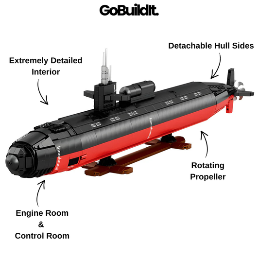 Ultimate Los Angeles-Class SSN Submarine 2987PCS