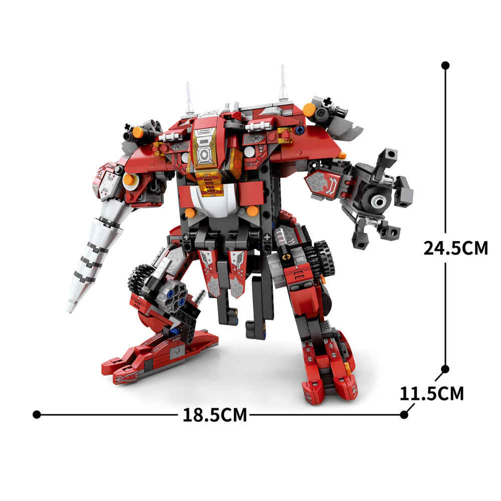 Cyber Triceratops Futuristic Dinosaur 934PCS