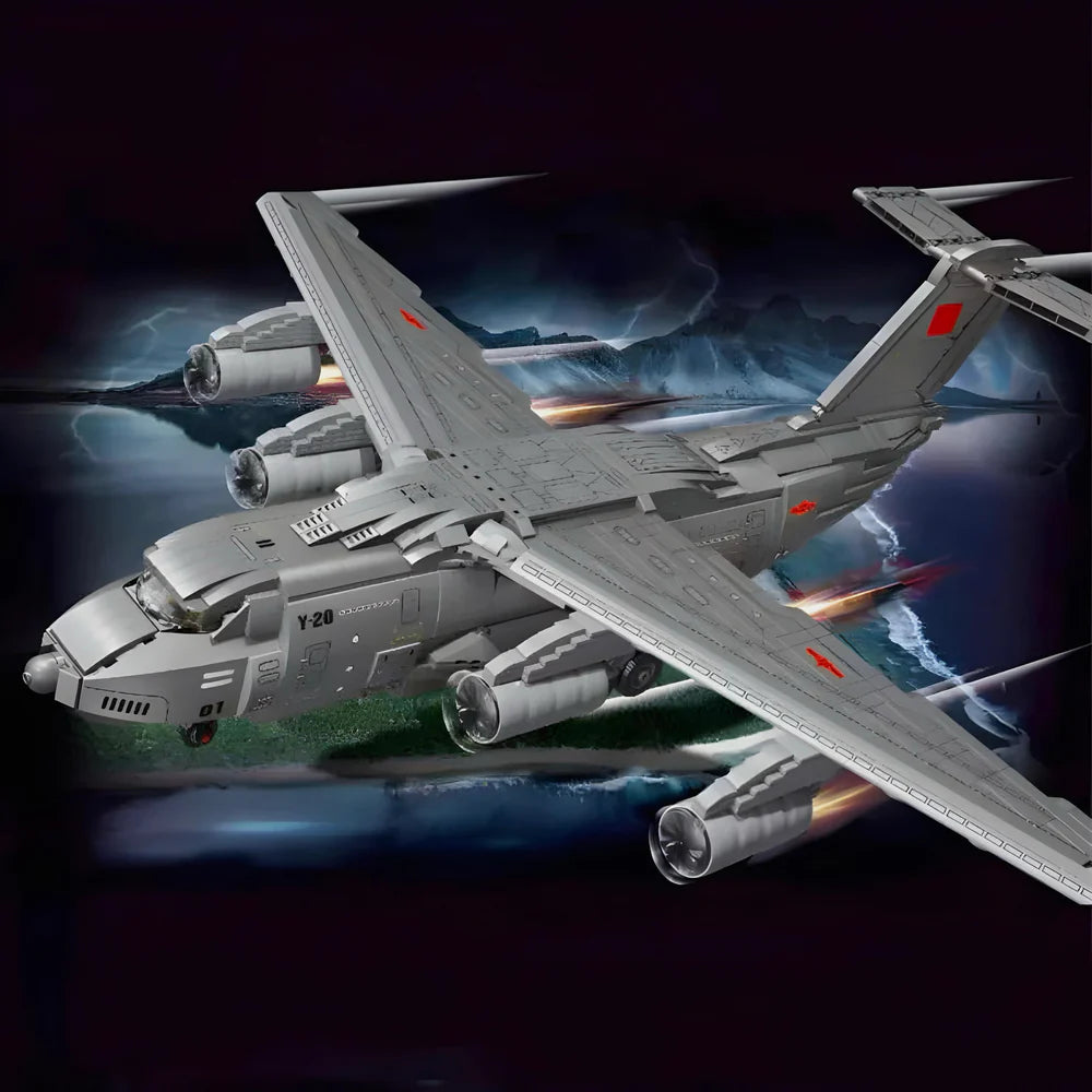 Y-20 Large Military Transport Aircraft 2202PCS