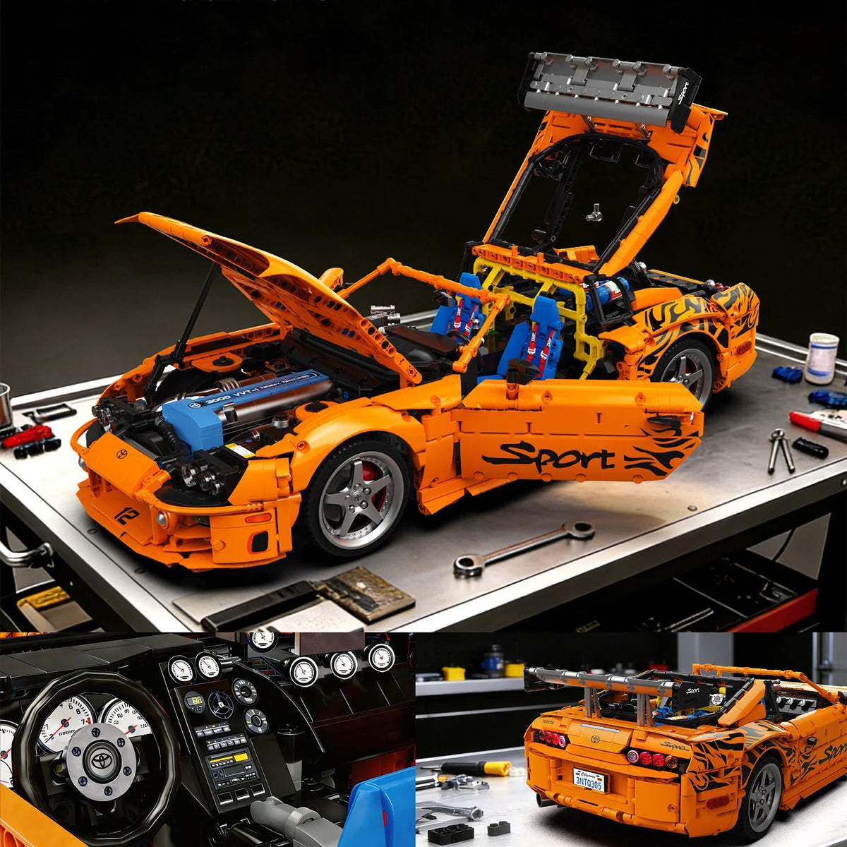 Ultimate Supra A80 4508PCS