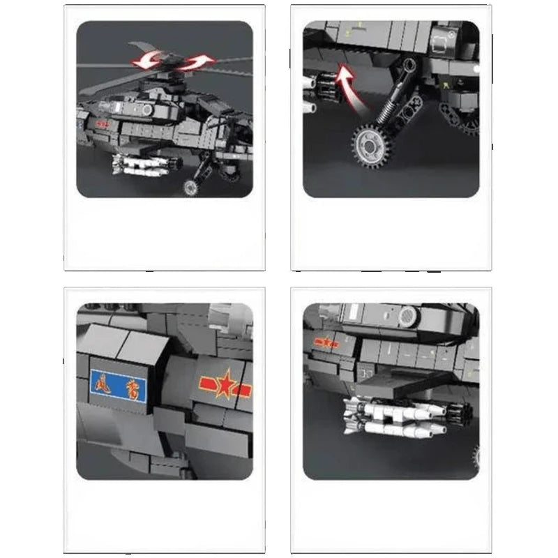 CAICZ 10 Plane 1366PCS