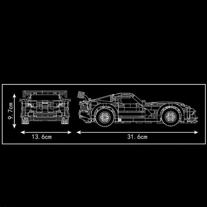Viper Pull US Iconic Supercar 1235PCS
