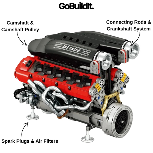 V12 SP3 Engine 1240PCS