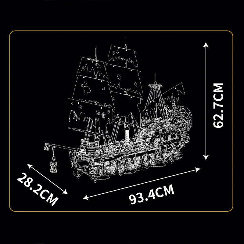 STYX Pirate Ship 3769PCS
