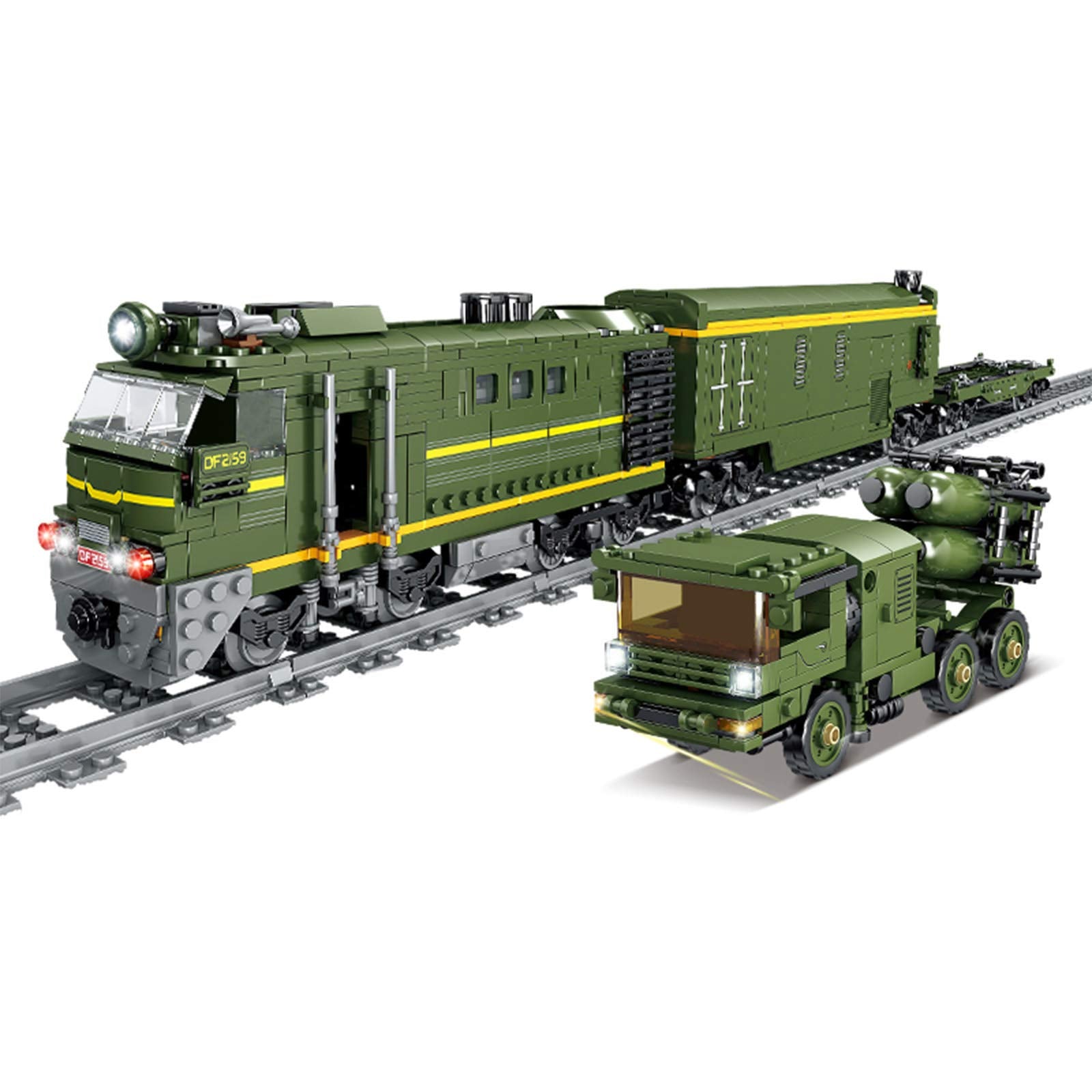 Battery Operated Railway Train | 4688PCS