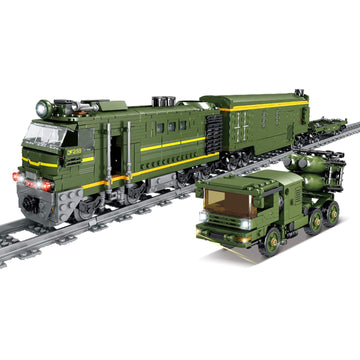 Battery Operated Railway Train | 4688PCS