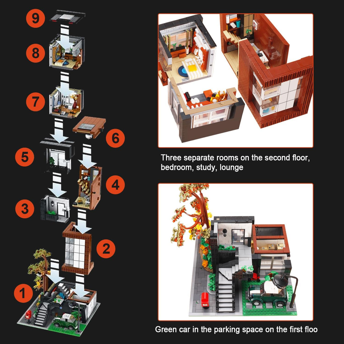 The Modern Villa 3300PCS