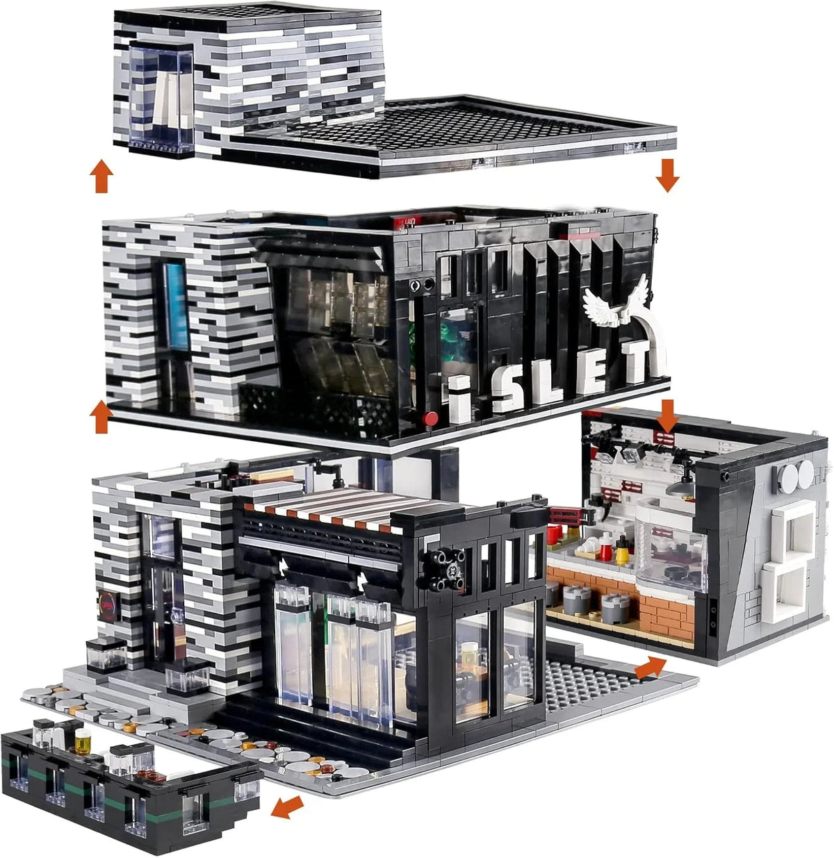 The Urban Bar 4002PCS