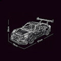 Widebody German Supercar 3388PCS