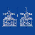Amusement Motorized Carousel 5086PCS