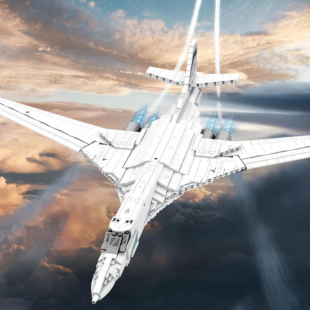 Strategic Bomber Aircraft 1598PCS