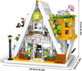 Glass Flower Shop 1413PCS