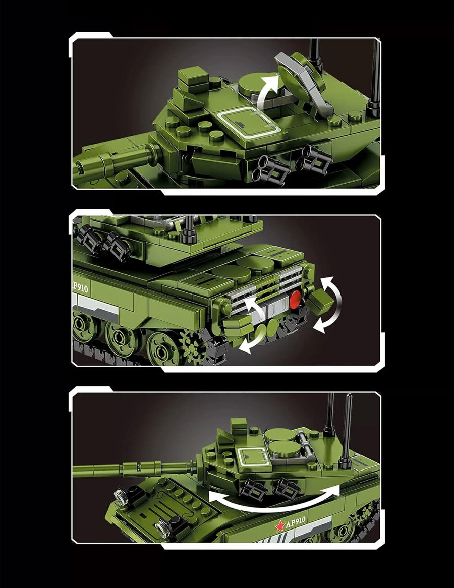 Leopard 2 tank 433PCS