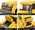 Minibricks Yellow 2CV Racing Car 298PCS