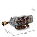 Designed Bottle Ship 885PCS