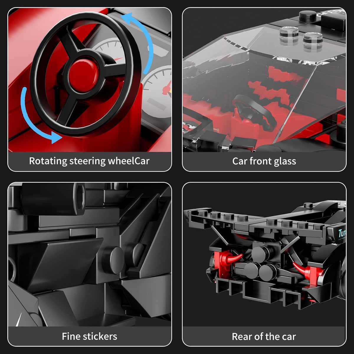 Minibricks Bull Hypercar 325PCS