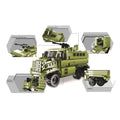 Military Educational Car 486PCS