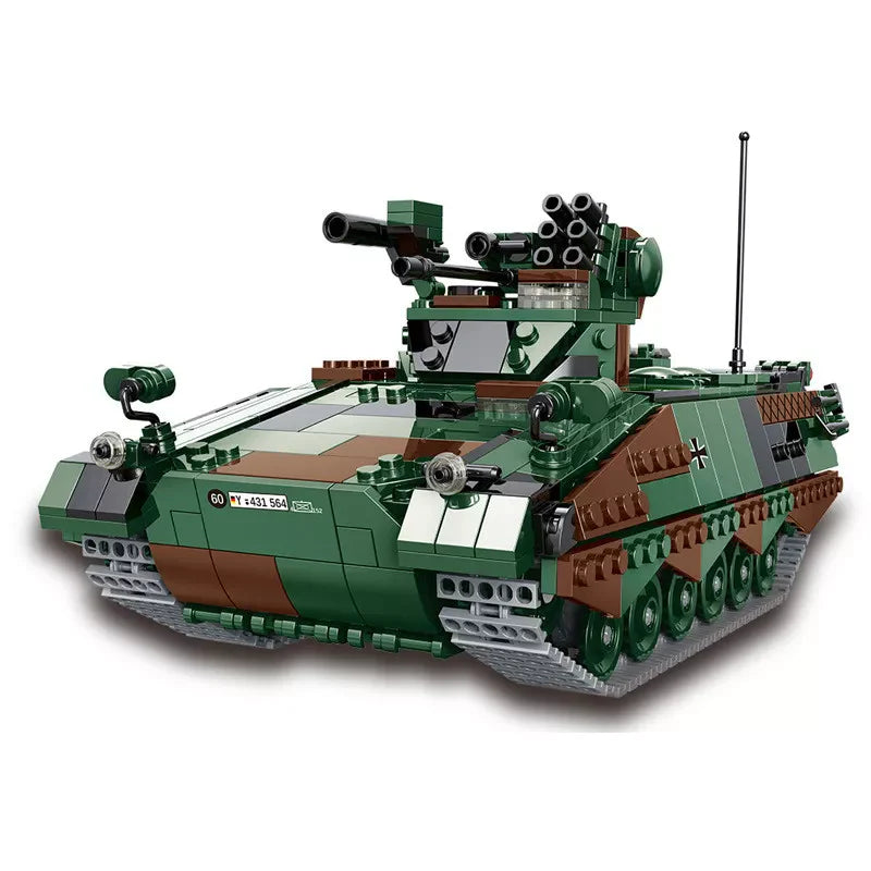 Battle Field Army tank | 1050PCS