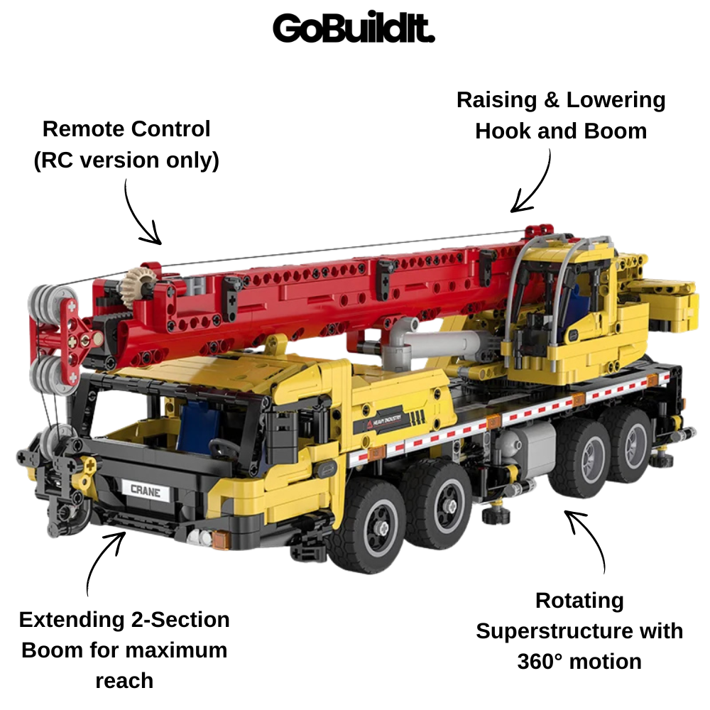 Full Function Crane 1831PCS