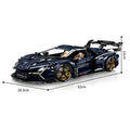 Hybrid V12 Hypercar Flake Paint 4105PCS